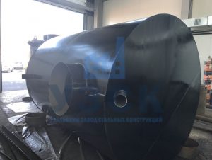 Резервуар горизонтальный стальной наземный в Волгограде