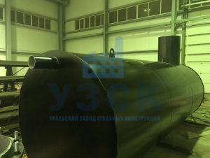 Резервуар горизонтальный стальной наземный в Волгограде