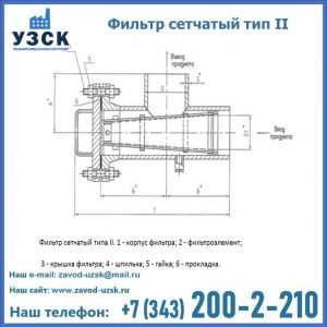 Фильтр сетчатый ФС по Т-ММ-11-2003 в Волгограде