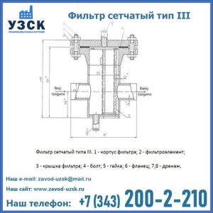 Фильтр сетчатый ФС по Т-ММ-11-2003 в Волгограде