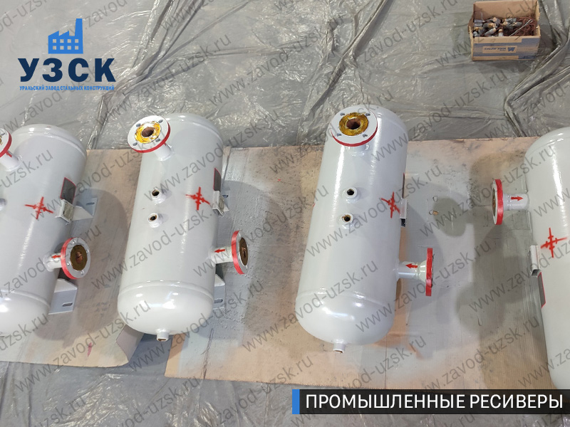 фотография емкостных ресиверов газа Волгоград